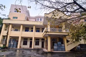 Ban quản lý dự án đầu tư công trình giao thông Thanh Hoá, tại số 17 Hạc Thành, phường Điện Biên, TP Thanh Hóa. Ảnh: HĐ