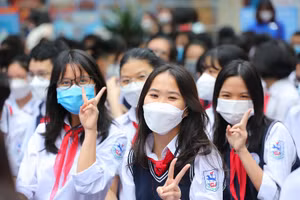 Giải tỏa áp lực cho học sinh trước kỳ thi chuyển cấp.