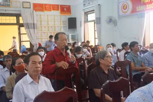 Cử tri Quảng Trị kiến nghị nhiều vấn đề tồn tại trong quản lý, quy hoạch đất đai.