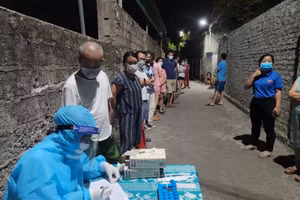 Nghệ An đang tích cực truy vết F1, F2 và xét nghiệm cho người liên quan tới BN Covid-19