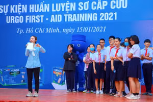 Chương trình Huấn luyện Sơ Cấp Cứu - URGO FIRST-AID TRAINING cho học sinh, giáo viên, nhân viên trường phổ thông