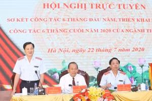 Thanh tra Chính phủ tổ chức hội nghị trực tuyến sơ kết công tác 6 tháng đầu năm, triển khai nhiệm vụ công tác 6 tháng cuối năm 2020. Ảnh tư liệu
