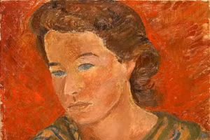 Chân dung tự họa của Agnes Martin. 
