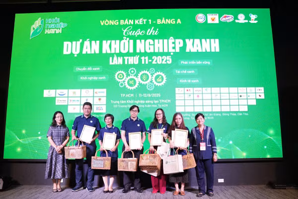 Các dự án tham gia Vòng Bán kết Cuộc thi Khởi nghiệp Xanh lần thứ 11 – năm 2025 có sự đa dạng về nhiều lĩnh vực.