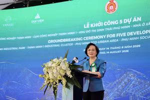 Phó Thủ tướng Phạm Thị Thanh Trà phát biểu tại sự kiện.