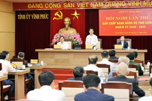 Hội nghị lần thứ 35, Ban Chấp hành Đảng bộ tỉnh Vĩnh Phúc khóa XVII.
