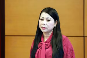 Bà Hoàng Thị Thúy Lan.