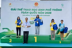 Nguyễn Anh Thư xuất sắc mang về Huy chương Vàng đầu tiên cho đoàn Phú Thọ.