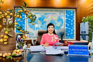 TS Phạm Thị Lan Phương, Hiệu trưởng nhà trường.