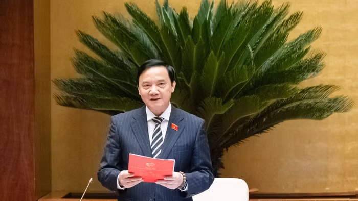 Phó Chủ tịch Quốc hội Nguyễn Khắc Định.