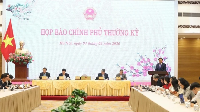 Họp báo Chính phủ thường kỳ tháng 1/2026: Kinh tế – xã hội tiếp đà tích cực