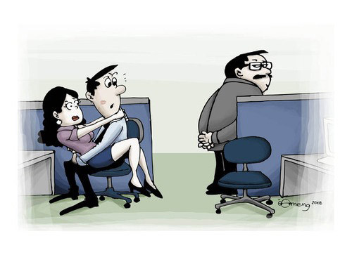 Tình công sở, đừng dại lao vào - 2