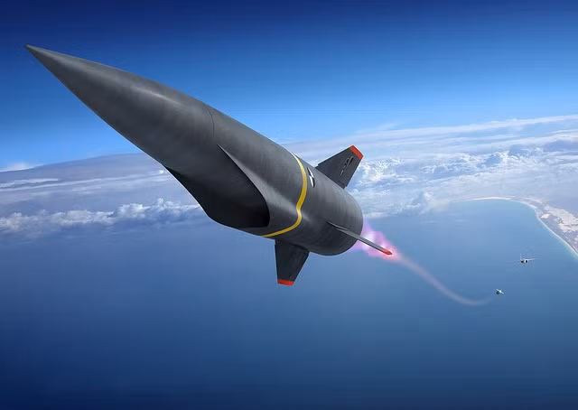 Hình minh họa một tên lửa siêu thanh. Ảnh: