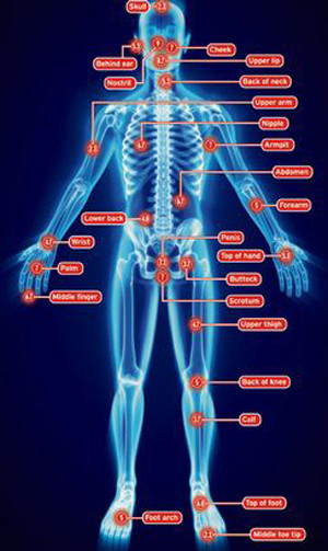 Nam sinh cho ong đốt vào 