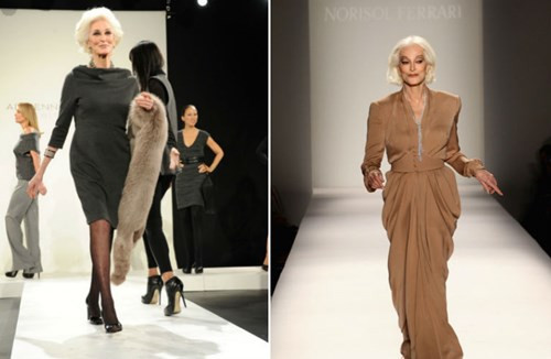 Năm 1953, lúc 22 tuổi, bà tham gia công ty Ford Modelling và nghỉ làm mẫu sau cuộc ly hôn thứ hai lúc 27 tuổi. Sau cuộc ly hôn thứ 3, vì cần tiền, Carmen đã trở lại với nghiệp mẫu năm 1978, năm bà 47 tuổi và được ghi nhận với rất nhiều hợp đồng với các hãng Target, Cho Cheng, Rolex và xuất hiện trên tạp chí Vogue, W, Harper’s Bazaar.