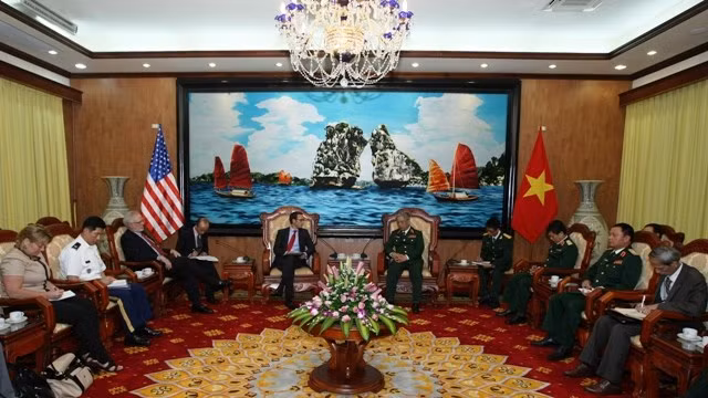 Quang cảnh buổi tiếp