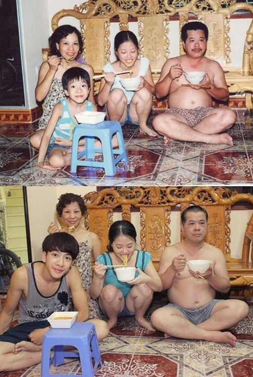 Chùm ảnh ngày ấy - bây giờ khiến giới trẻ nghẹn ngào ảnh 8 Chùm ảnh ngày ấy - bây giờ khiến giới trẻ nghẹn ngào ảnh 8