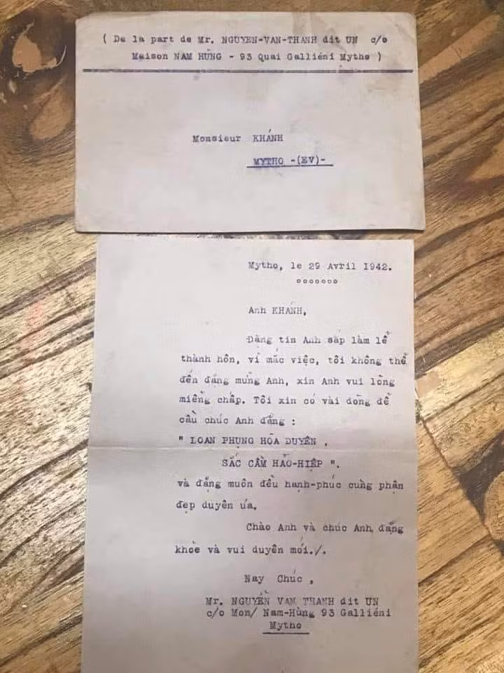 Lục được thiệp cưới thời ông bà những năm trước 1960, dân tình thi nhau khoe như báu vật-7