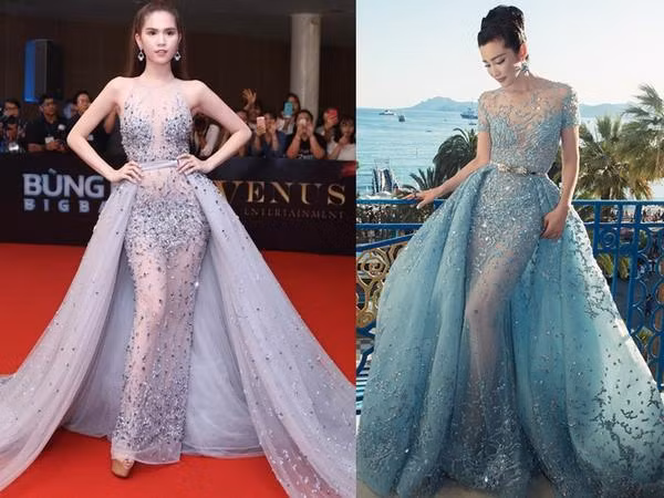 Ngọc Trinh bị đào lại những lần mặc váy nhái tai tiếng-4