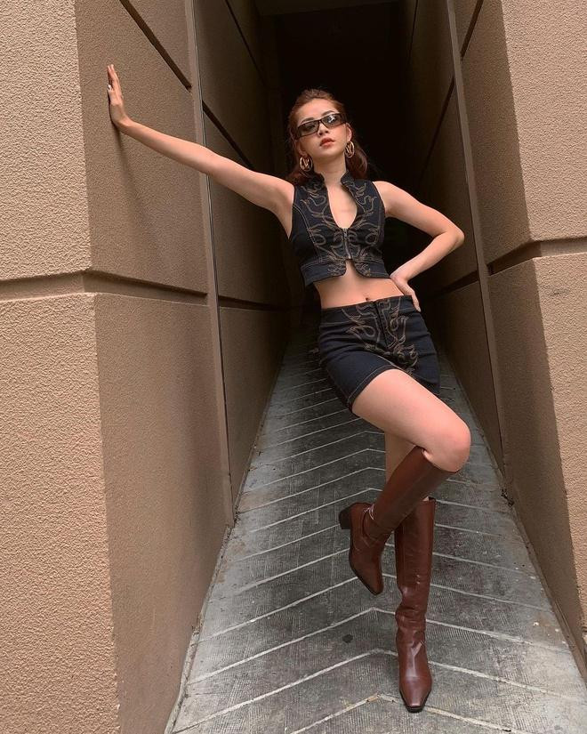 ‘Học lỏm’ chiêu mix đồ với boots cao cổ từ Ngọc Trinh, Hà Tăng-3