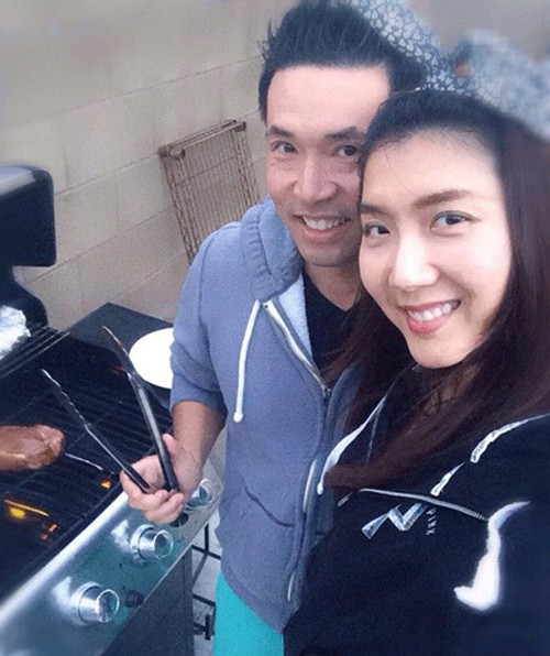 Sau khi cưới chồng tại Mỹ, Ngọc Quyên quyết định từ bỏ mọi hoạt động trong showbiz để chuyên tâm phụ giúp chồng trong việc nhà. Những nàng dâu vừa xinh vừa đảm trong showbiz Việt