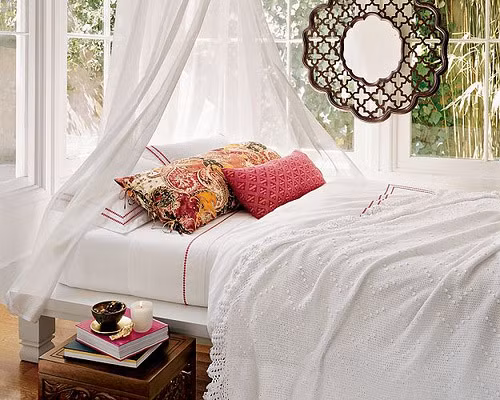 Tạo cảm giác mát mẻ cho phòng ngủ mùa hè ảnh 1 Tạo cảm giác mát mẻ cho phòng ngủ mùa hè - 2