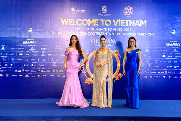 Tại Khu Du lịch Quốc tế Đồi Rồng – Dragon Ocean Đồ Sơn, TP Hải Phòng diễn ra lễ công bố thí sinh Miss World 2026.