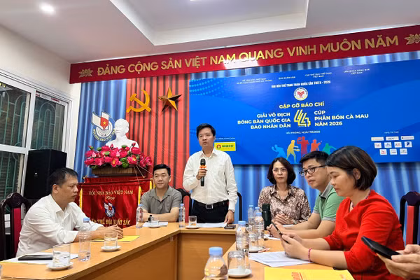 Ban tổ chức thông tin về Giải vô địch bóng bàn quốc gia Báo Nhân Dân lần thứ 44.