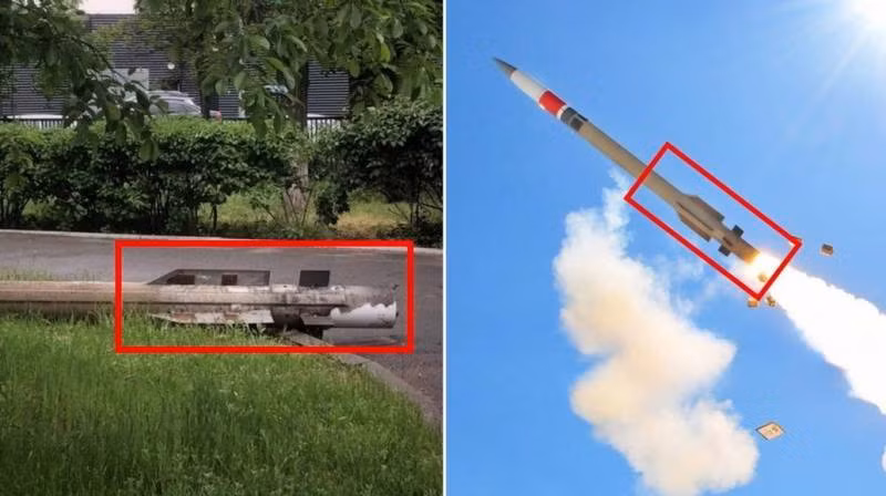Mảnh vỡ tên lửa Patriot phiên bản mới nhất được tìm thấy tại Kyiv