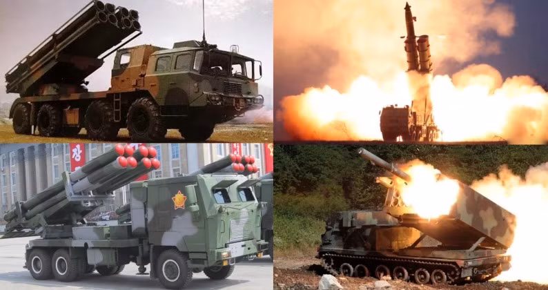 Truyền thông quốc tế tin rằng các tên lửa dẫn đường trang bị cho tổ hợp MLRS KN-09 có đầu đạn nặng tới 190 kg với khả năng tấn công các mục tiêu ở khoảng cách ít nhất 220 km. Quân đội Triều Tiên nhận quà tặng pháo phản lực tầm xa