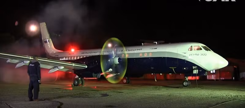 Các cuộc thử nghiệm máy bay Il-114-300 đã được tiếp tục