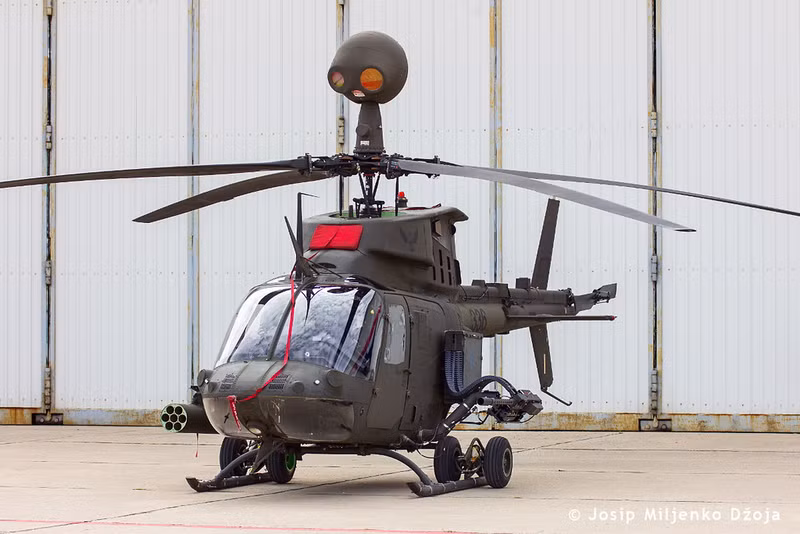 Điều đáng chú ý nữa là OH-58 cũng từng được lên kế hoạch thay thế trong chương trình ARH-70A Arapaho, nhưng đã bị hủy bỏ vào năm 2004. Mỹ gian nan tìm trực thăng hạng nhẹ thay thế OH-58 Kiowa