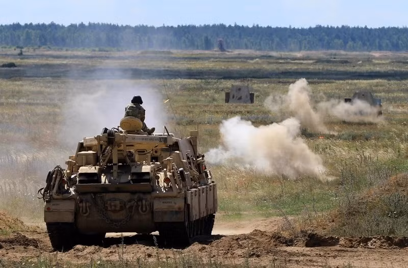 'Bạn đồng hành' xe tăng M1 Abrams rơi vào tay Nga