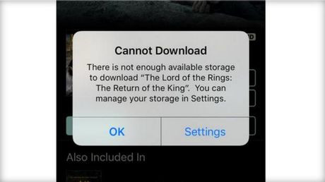 Mẹo hay để tăng bộ nhớ iPhone không cần xóa ảnh - Ảnh 1 Meo hay de tang bo nho iPhone khong can xoa anh - Anh 1