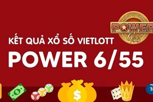 Kết quả xổ số Vietlott 13/3 - Xổ số Vietlott Power 6/55 thứ Năm