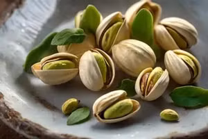 Hạt dẻ cười chứa vitamin B6, magie, kẽm và lutein, có tác dụng bảo vệ mắt và hệ miễn dịch. (Ảnh: ITN).