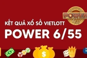 Kết quả Vietlott Power 6/55 ngày 24/9 - Xổ số Vietlott thứ Ba 24/9