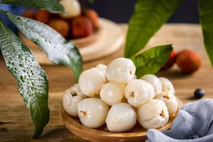 Lượng đường dồi dào trong vải thiều có thể bổ sung năng lượng và tăng cường dinh dưỡng. (Ảnh: ITN)