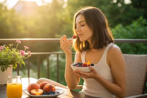 Nhiều người trong chúng ta có thói quen bỏ bữa sáng hoặc dời bữa ăn này muộn hơn vào gần buổi trưa. (Ảnh: ITN)