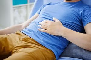 Chướng bụng hoặc đầy hơi là một vấn đề tiêu hóa phổ biến. (Ảnh: ITN).