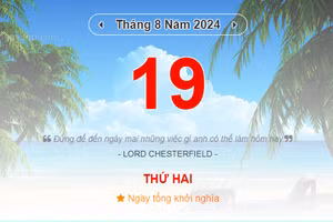 Lịch âm 19/8 - Xem lịch âm ngày 19/8