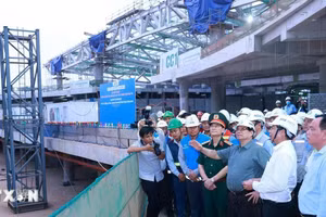 Thủ tướng kiểm tra tiến độ thi công Dự án Cảng hàng không Quốc tế Long Thành