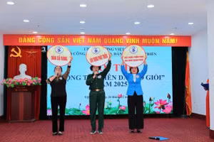 Hội thi “cộng tác viên Dân số giỏi” ở phường Việt Hưng, Hà Nội tổ chức đúng ngày Dân số Việt Nam 26/12