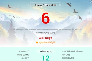 Lịch âm 6/7 - Xem lịch âm ngày 6/7