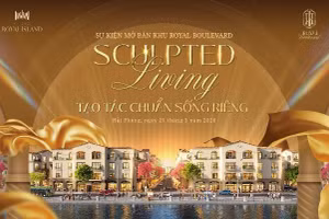 Royal Boulevard - Downtown thương mại sầm uất giữa lòng đô thị đảo Vũ Yên