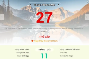 Lịch âm 27/2 - Xem lịch âm ngày 27/2