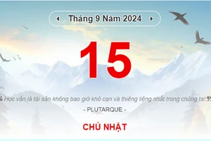 Lịch âm 15/9 - Xem lịch âm ngày 15/9