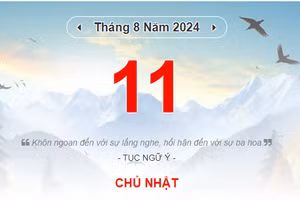 Lịch âm 11/8 - Xem lịch âm ngày 11/8