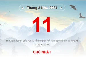 Lịch âm 11/8 - Xem lịch âm ngày 11/8