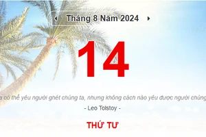 Lịch âm 14/8 - Xem lịch âm ngày 14/8